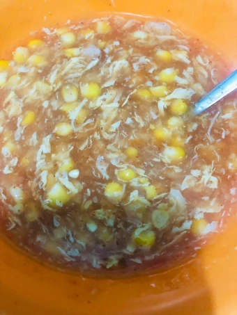 Cara Mudah Menyiapkan Resep Sup jagung ayam telur ala silvia yang  Bikin Ketagihan Anti Ribet, Bikin Ngiler