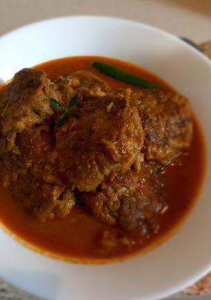 কাঁচকলার বড়ার আমিষ কারি (Raw banana kofta curry recipe In Bengali) রেসিপির প্রধান ছবি