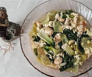 Resep Mudah Cah Pakcoy udang ayam Enak Sempurna Resep Mudah Cah Pakcoy udang ayam Enak Sempurna