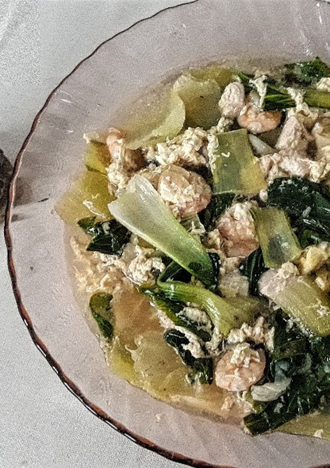 Foto resep Cah Pakcoy udang ayam
