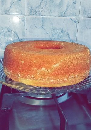 صورة لوصفة كيكة البرتقال الساده