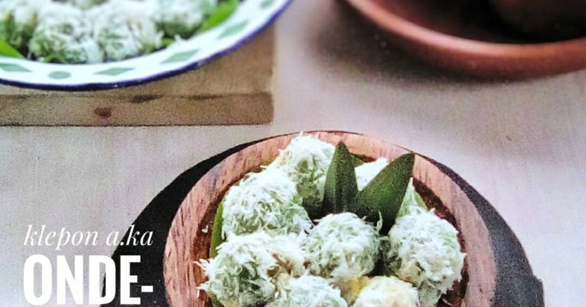 Resep Klepon A Ka Onde Onde Oleh Dapur Mba Mer A Ka Merna Kitchen Cookpad