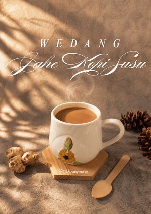 Foto resep Wedang Jahe Kopi Susu