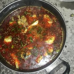 Fish curry A picture of Fish curry.