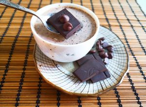 รูปของ Hot Dark cocoa almond milk (Microwave)