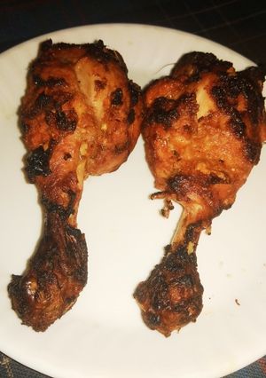A picture of तंदुरी चिकन.