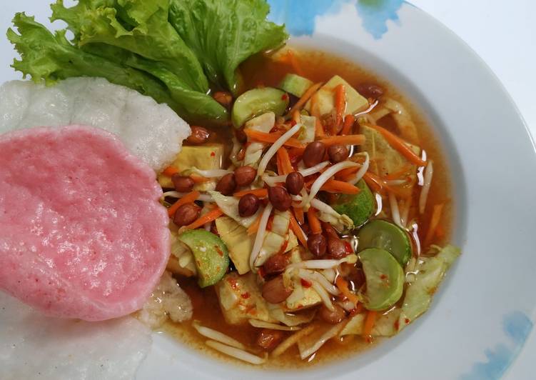 Cara Gampang Memasak Asinan Sayur Bogor Jadi, Sempurna