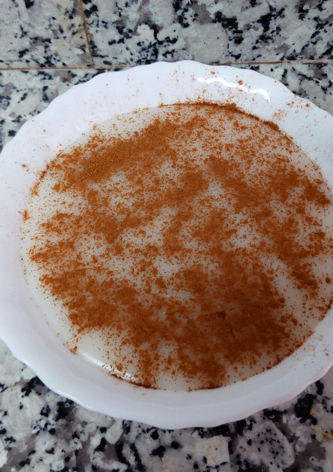 Una foto de Menjar blanc
