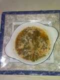 Tagarninas esparragás con arroz o con garbanzos