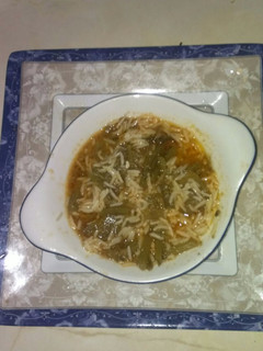 Una foto de Tagarninas esparragás con arroz o con garbanzos