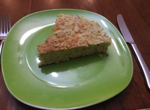 Una foto de Tortilla de mix de verduras y fideos