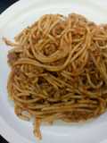 Spaghetti estilo bolognesa