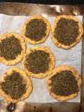 Zaatar keto bread