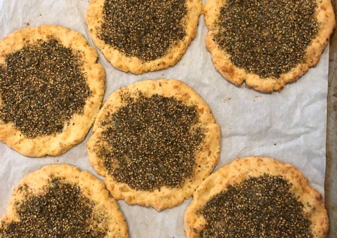 Recipe of Quick Zaatar keto bread