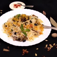 A picture of Biriyani.