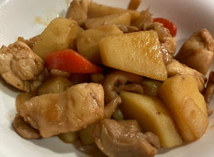 ［零失敗超簡單］照燒馬鈴薯燉雞肉 的食譜成品照片