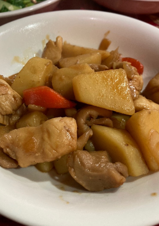［零失敗超簡單］照燒馬鈴薯燉雞肉 的食譜成品照片