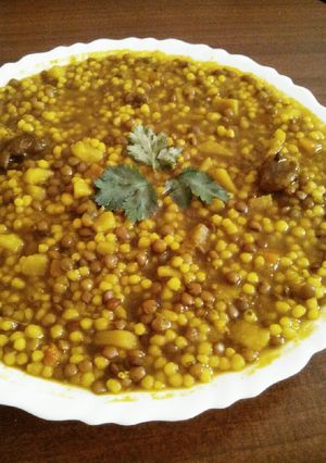 صورة لوصفة بركوكس بالقديد
