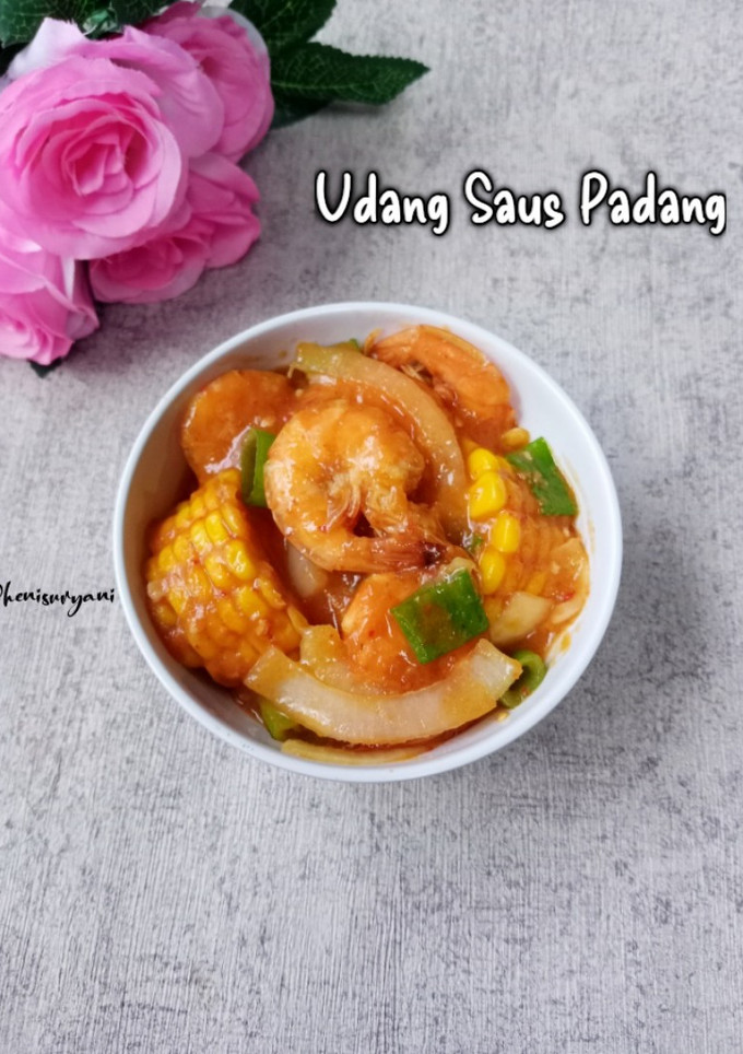 Foto resep 595. Udang Saus Padang