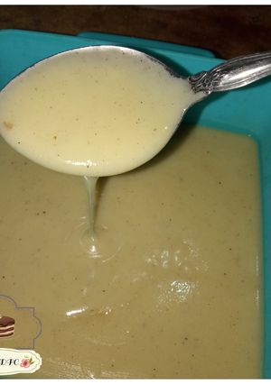 Foto resep Saus bechamel pengganti mozarella (pizza)