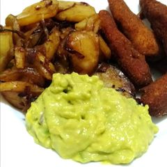 A picture of Potato sautee.
