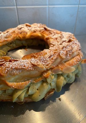 Foto resep Paris Brest dengan cream Pistachio