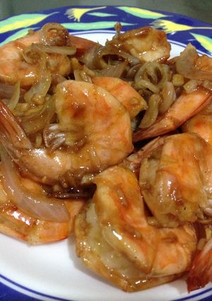 Foto resep Udang Saos Inggris
