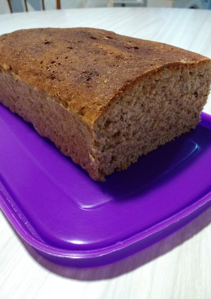 Una foto de Pan integral con semillas