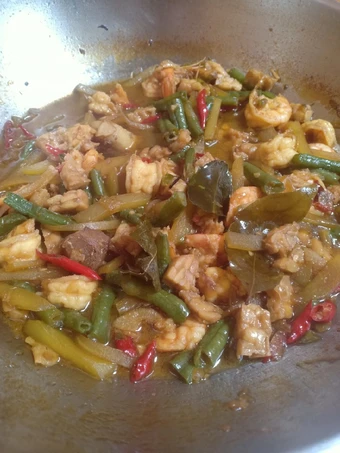 Langkah Mudah untuk Membuat Resep Tumis Kecap Udang Dengan Tempe, kacang panjang dan labu siam yang Bikin Ngiler Anti Ribet, Sempurna