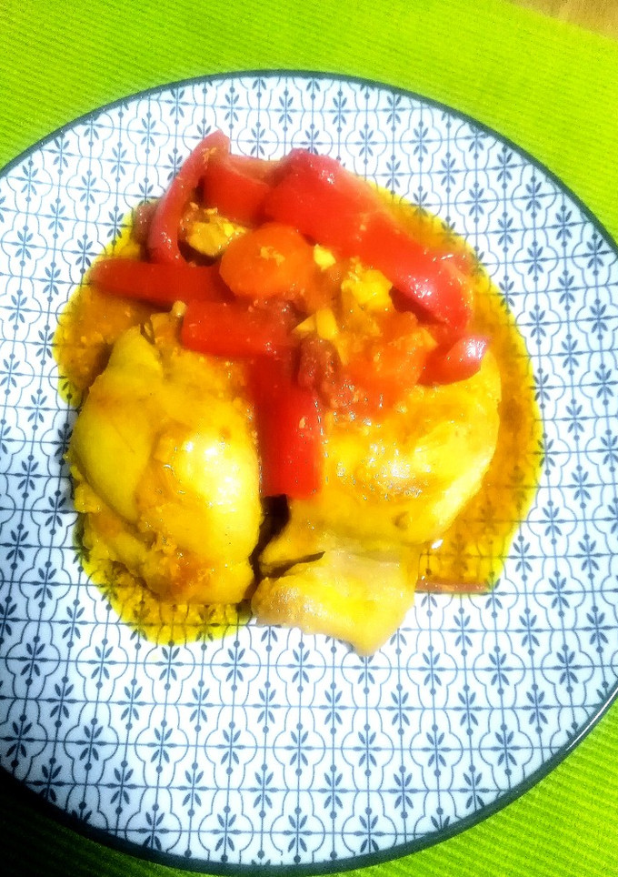 Una foto de Pollo del Sultán