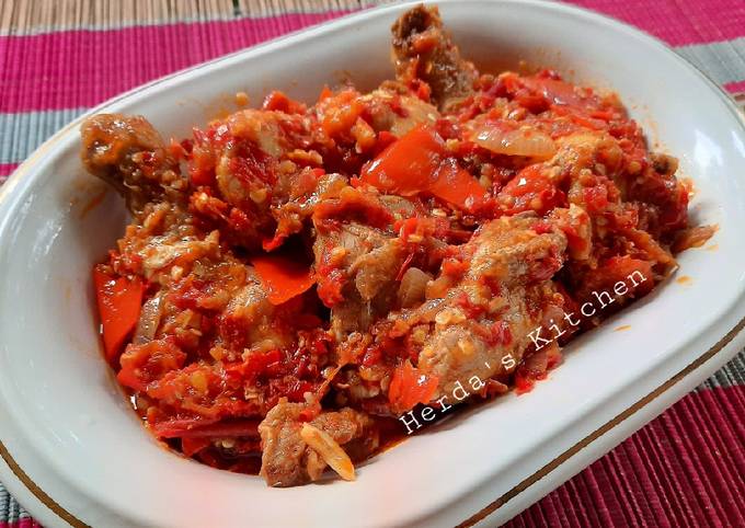 Resep Ayam Sambal Balado Oleh Herdas Kitchen Cookpad