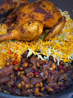 صورة لوصفة مجبوس الدجاج مع الحشو 🤤🍗