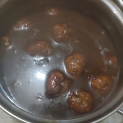 A picture of Veg Manchurian.