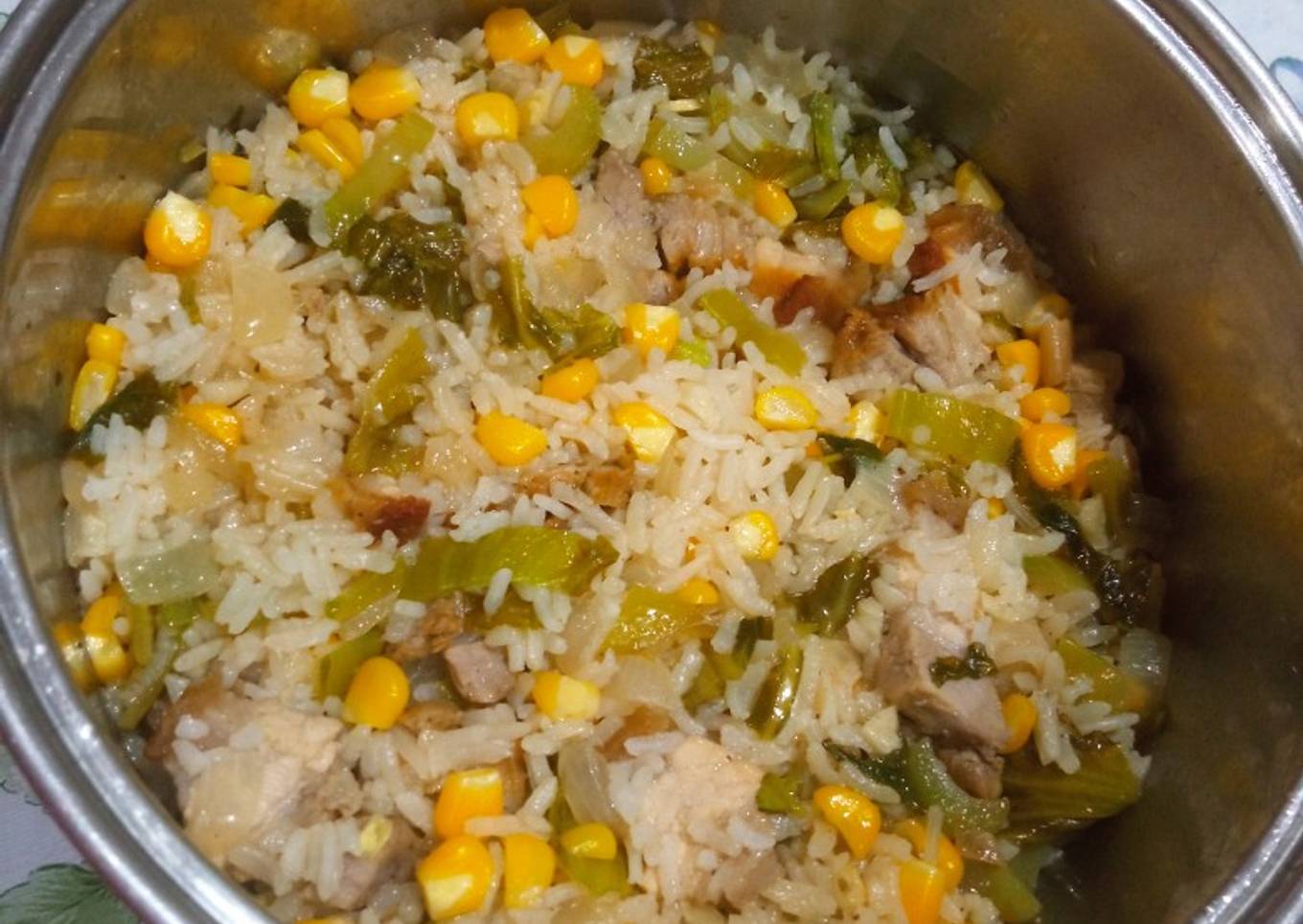 Kua Chai Peng (Nasi Sawi Pahit) non halal
