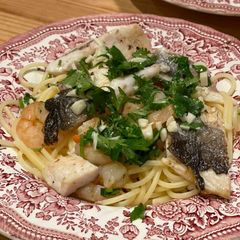 A picture of Seafood Pasta.