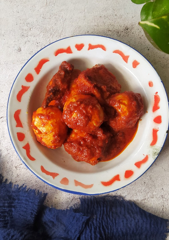 Foto resep Telur Habang Banjar