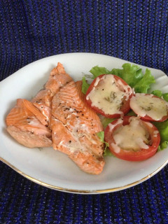 Una foto de Salmón al horno!!