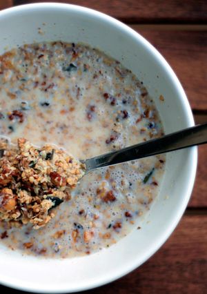 Natúr granola recept fotója