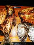 BBQ Fish and potatoes