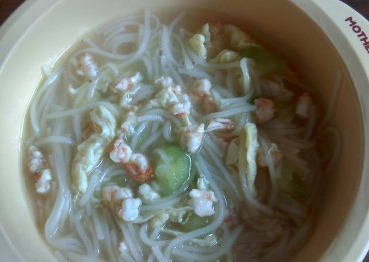 Langkah Mudah untuk Membuat Misoa Oyong Telur mpasi yang Lezat