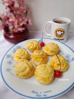 Foto resep Kue Soes / Sus Vla Mangga