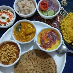 A picture of Besan Ke Gatte.