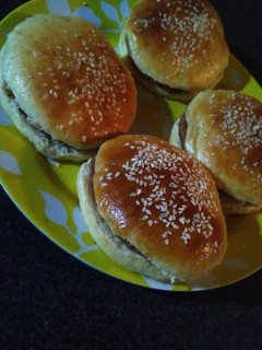 Una foto de Pan para hamburguesas
