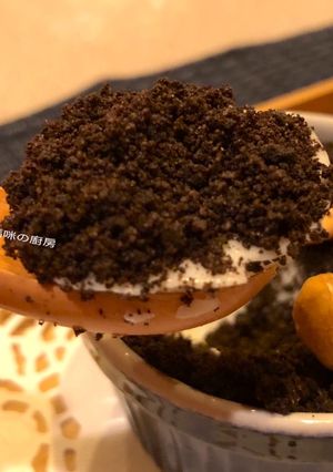 A picture of Quick Oreo Panna Cotta.