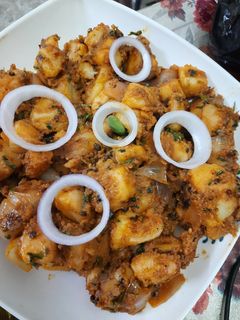 प्याज आलू की सब्जी (pyaz aloo ki sabzi recipe in Hindi) रेसिपी मुख्य फोटो