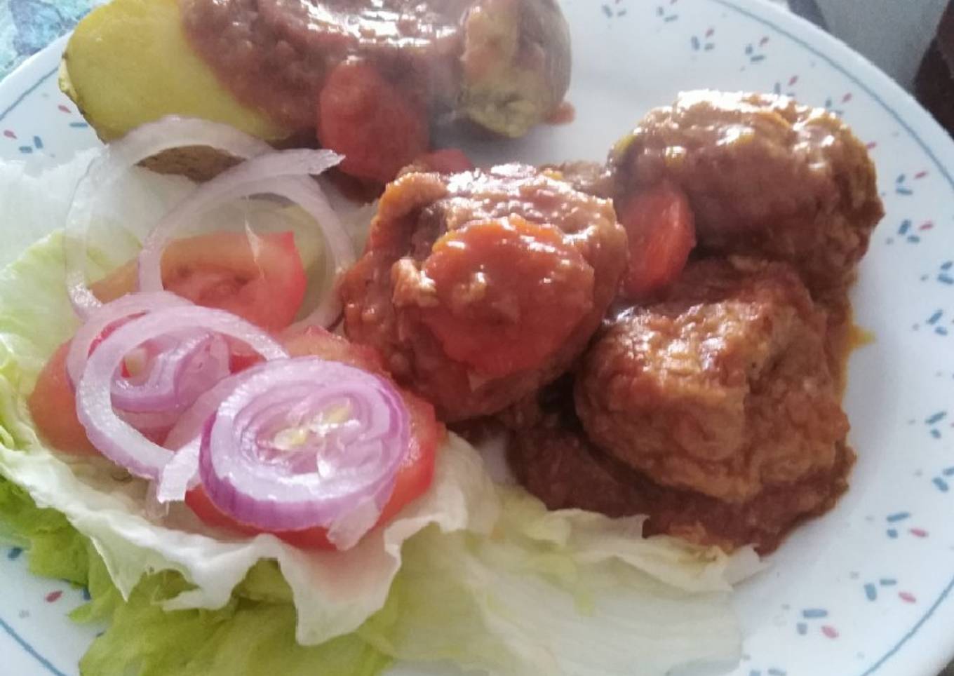 Albóndigas de pollo