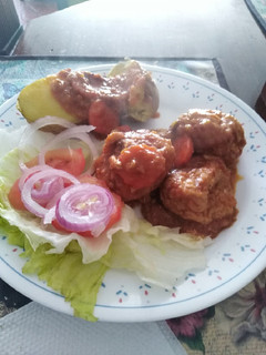 Una foto de Albóndigas de pollo