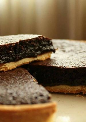A picture of Chocolate Fudge Tart.