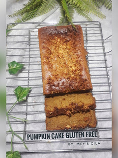 Foto resep Pumpkin Cake Gluten Free