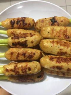 Foto resep Sate Lilit Udang Ayam ala Homefoods